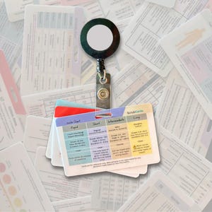 Nurse Quick Reference Cards (Waterproof)