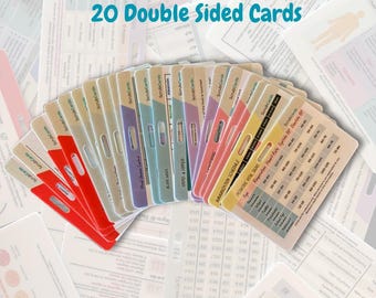 Nurse Quick Reference Cards (Waterproof)