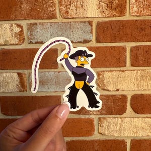 Licorice Whip Smithers: Gloss Waterproof Sticker