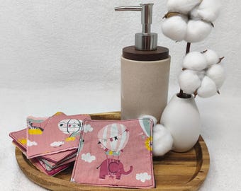 Geschenk für eine Mutter, Wiederverwendbar Abschminkpads, Geschenk für Teenager, Waffelpique, Abschminkpads, Abschminkpads Waschbar