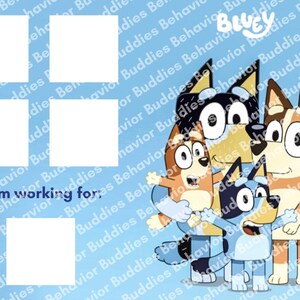 Bluey Token Board