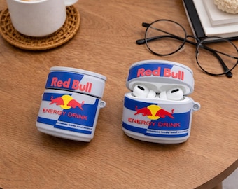 Energy Drink 3D Can AirPods Case Silicone Cover