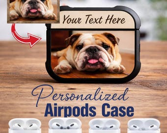 Personalized Photo Silicone Protective Case for AirPods