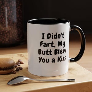 Taza de café divertida - Taza con frase ingeniosa para reírse con un café - Gran regalo para amigos y familiares