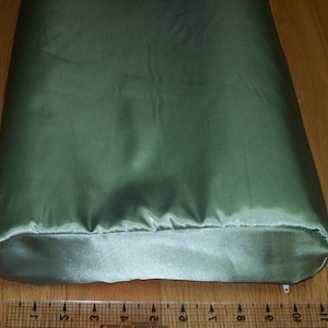 Satin Pillowcase for Tempur Pedic Neck Pillow contour shaped, Embrace pillow custom made NEW many colors