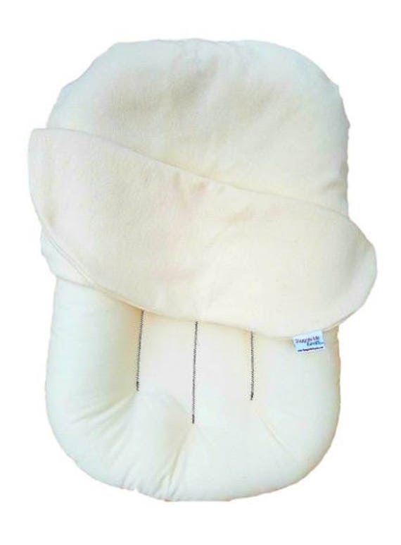 Silky Satin pillowcase for Snuggle Me Organic Pillow comes