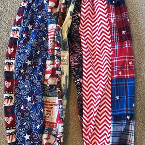 Patriotic USA flag golf knickers unique one of a kind ready | Etsy