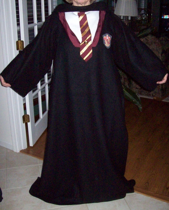 Gryffendor Harry Potter Style Snuggie / Blanket / Costume Robe Etsy