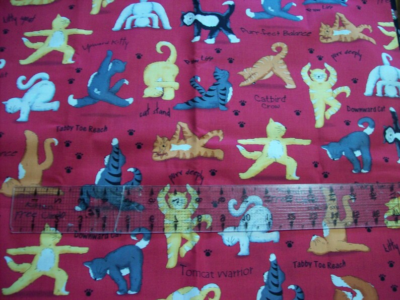 unique fun one a kind Custom made Knitting Sheep Cat in the Hat Colorful Cats Rollerator 2 piece cover set Yoga Cats