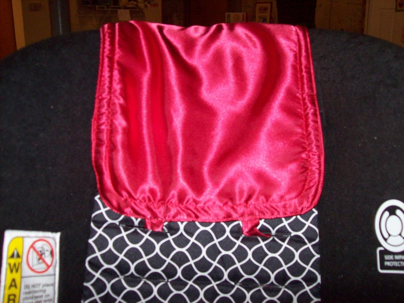 Baby Car Seat Satin Hair Protector Many Colors Available Etsy