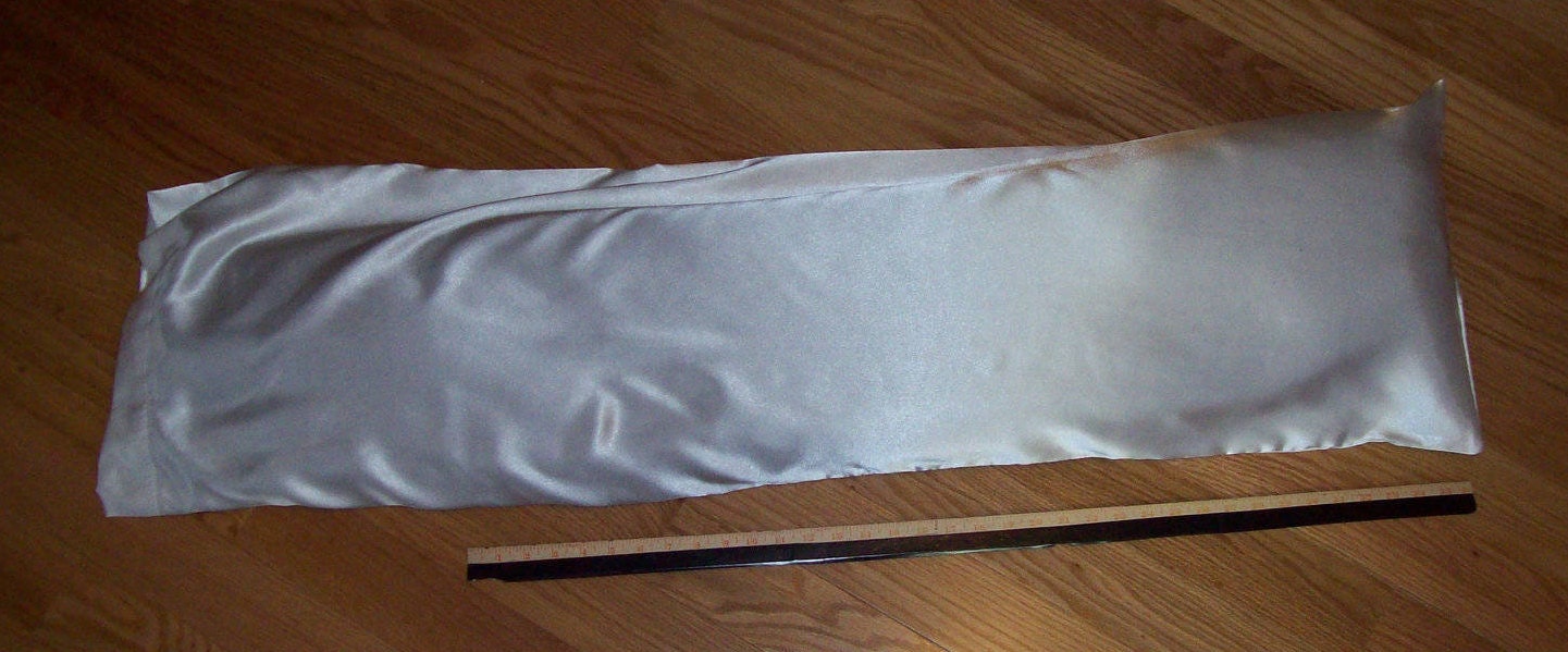 Super Soft Satin Body Pillow Pillowcase 48 long by Etsy