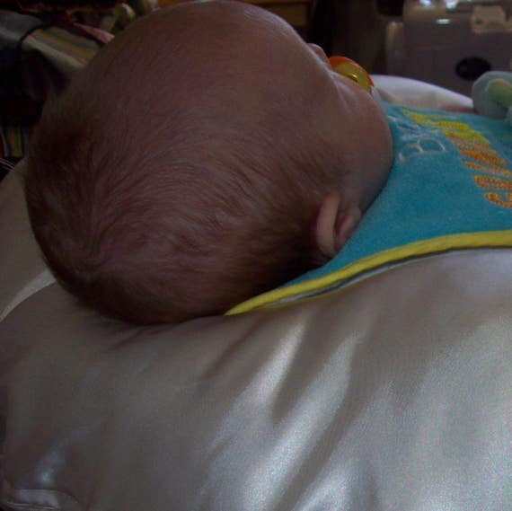 Super Soft Satin Baby Boppy Pillow Cover Pillowcase Etsy