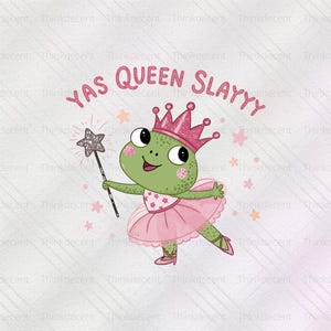 Yas Queen Slay SVG, Girl Power, Strong Woman, Motivational Boss Lady, slay queen girl, slay queen t-shirt, Queen shirt, slay queen daughter