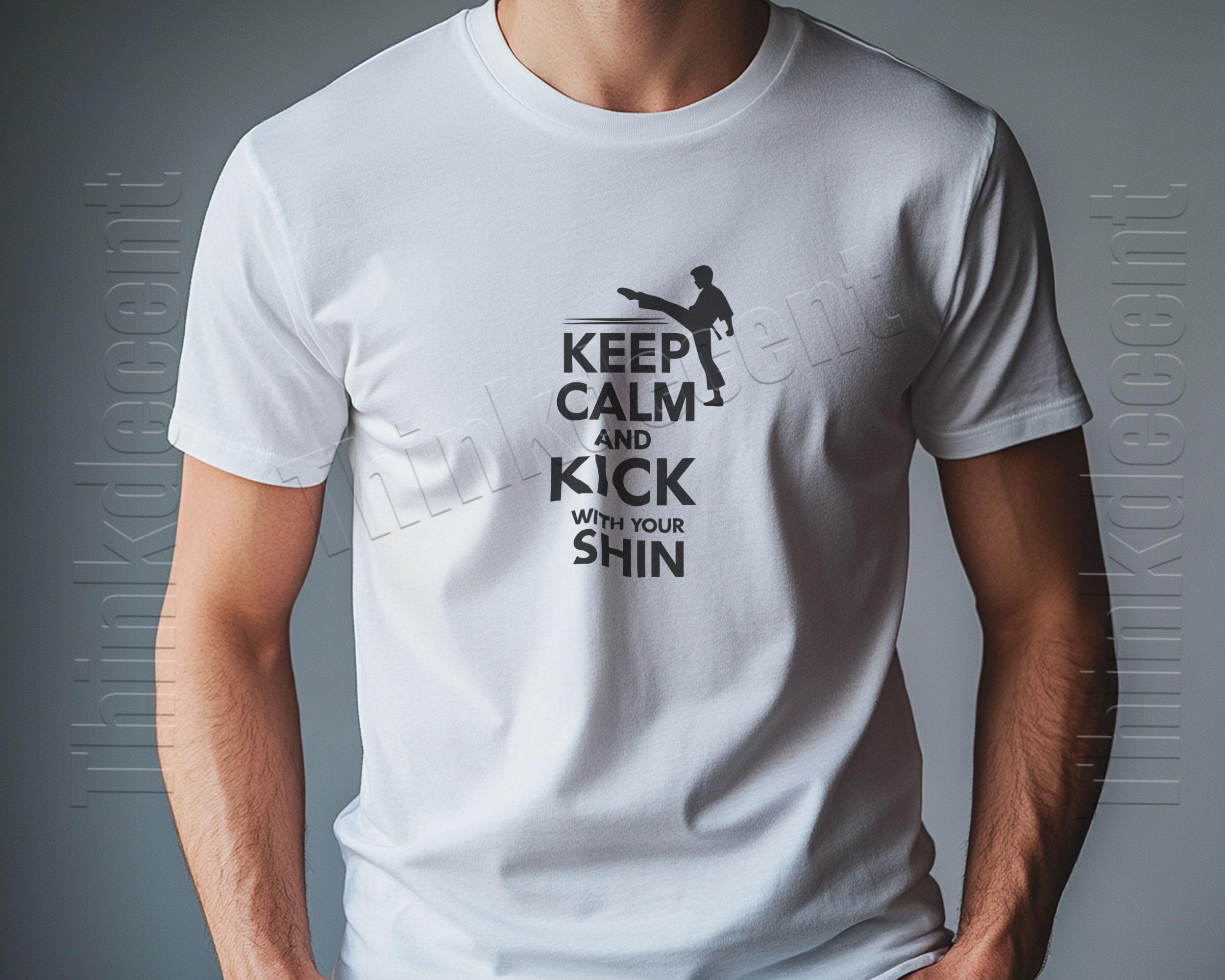 Keep Calm and Kick With Your Shin SVG, Muay Thai SVG, Thai Boxing SVG ...