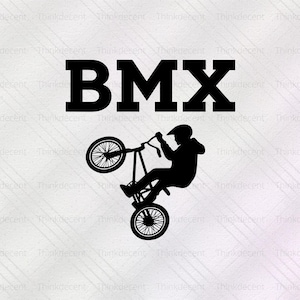 BMX Racing svg, BMX Rider Clipart, Bicycle Motocross png, Bike Stunt svg, bicycle motocross svg, off road racing svg, BMX T-Shirt