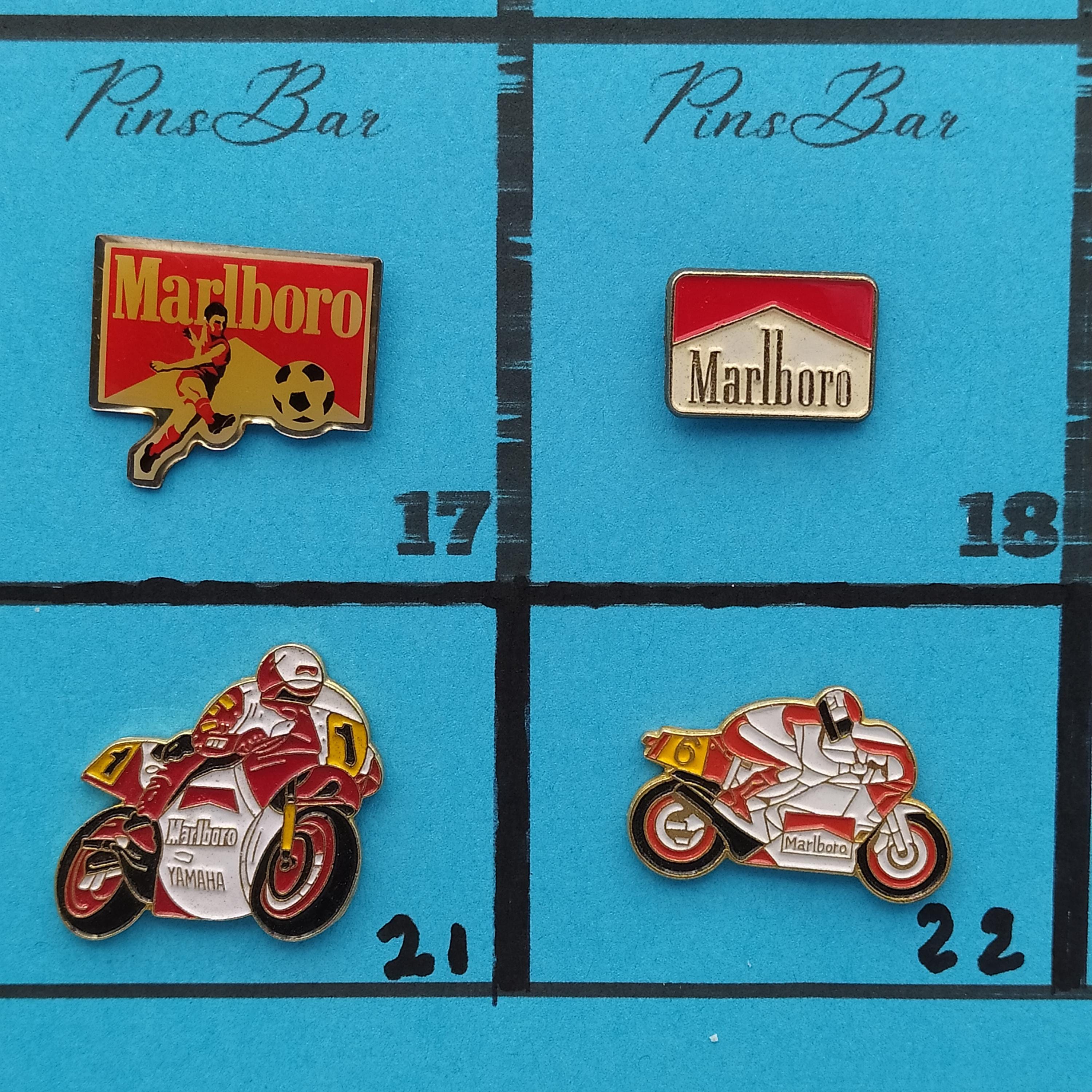 Marlboro Tobacco Pin – Vintage Cigarette Packs – Various Designs