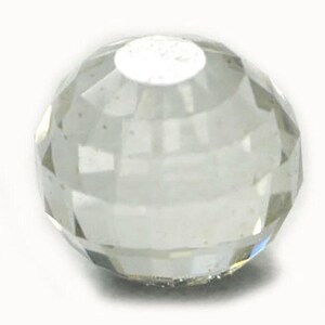 Faceted Quartz Bead 1.75 Ct – Natural Sri Lanka Loose Gemstone for Jewelry Making, Necklace, or Bracelet | Ceylon Gem