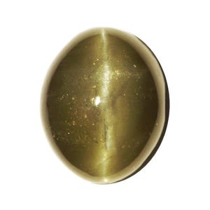 Certified Chrysoberyl Cat’s Eye 3.50 Ct Dark Green – Natural Ceylon Gemstone for High-End Jewelry