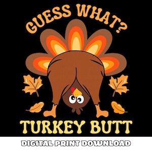 File PNG Guess What? Turkey Butt