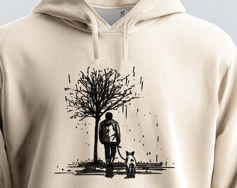 French Bulldog Hoodie, Cute  Puppy Frenchie Dad Hoodie, Frenchie Dog Lovers Gift