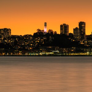 San Francisco Wall Art | Coit Tower Skyline | San Francisco Photography | California Print