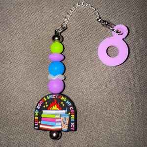 Book Reader Tumbler Charms