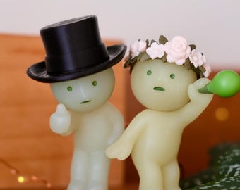 Mini Hat for Wedding Smiski or Other Figurines
