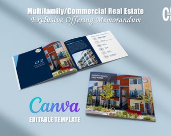 Memorandum Vorlage | Bearbeitbare Canva Brochure (Digitaler Download)