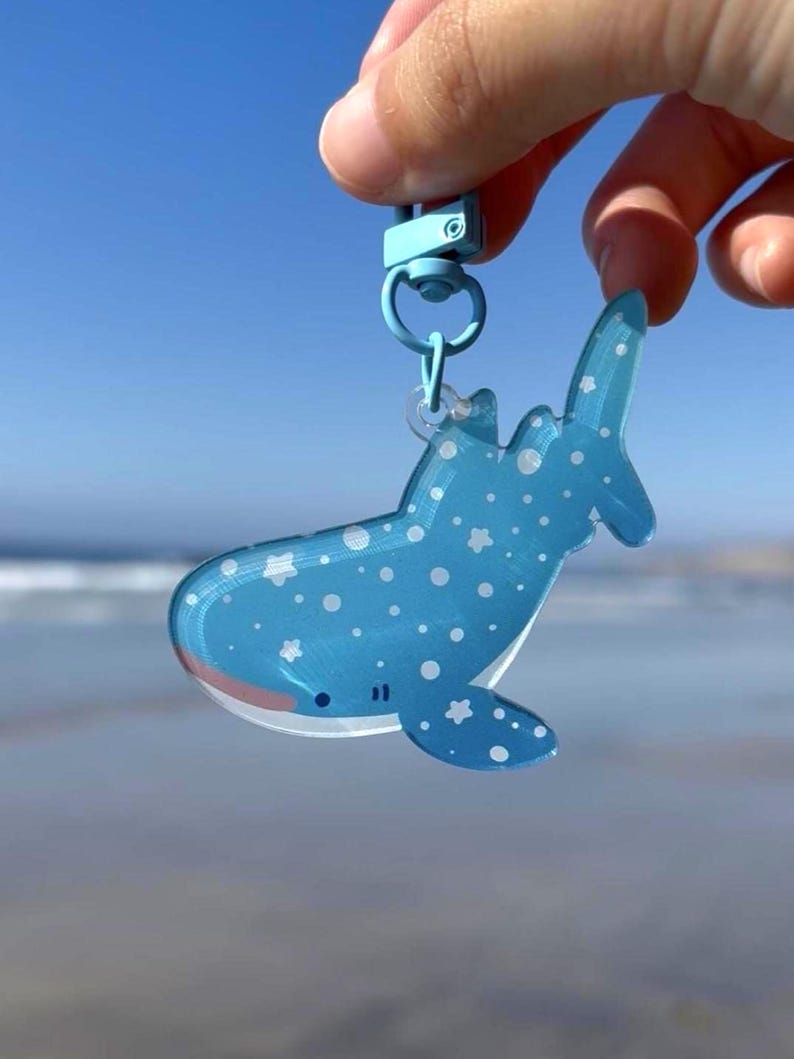 Ocean Critters Acrylic Charms [READ DESCRIPTION!] | Double-sided ...