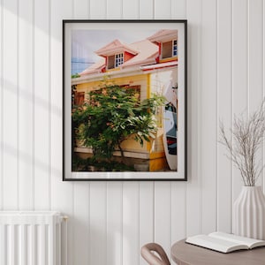 Stampa artistica di Tropical House, splendide fotografie, illustrazioni originali, poster di viaggio, arte murale