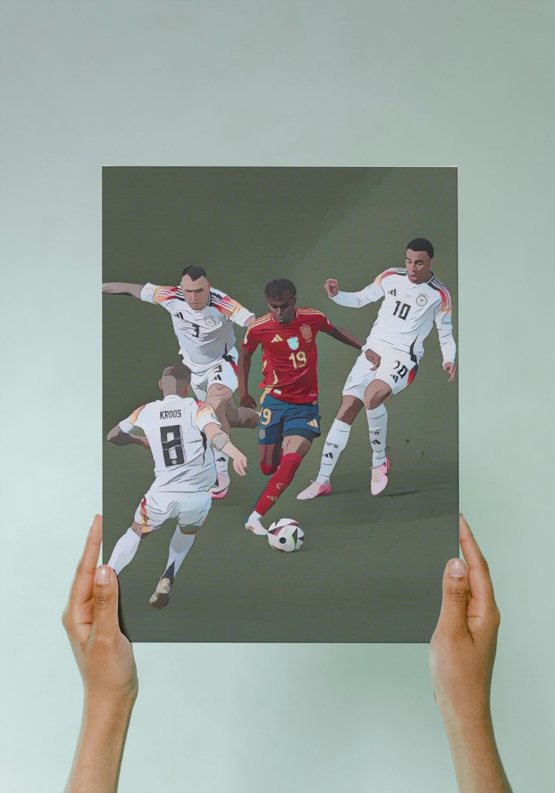 Yamal Rasmlar Lamine Yamal Poster, Football Poster, Soccer Poster, Football Wall Art ...