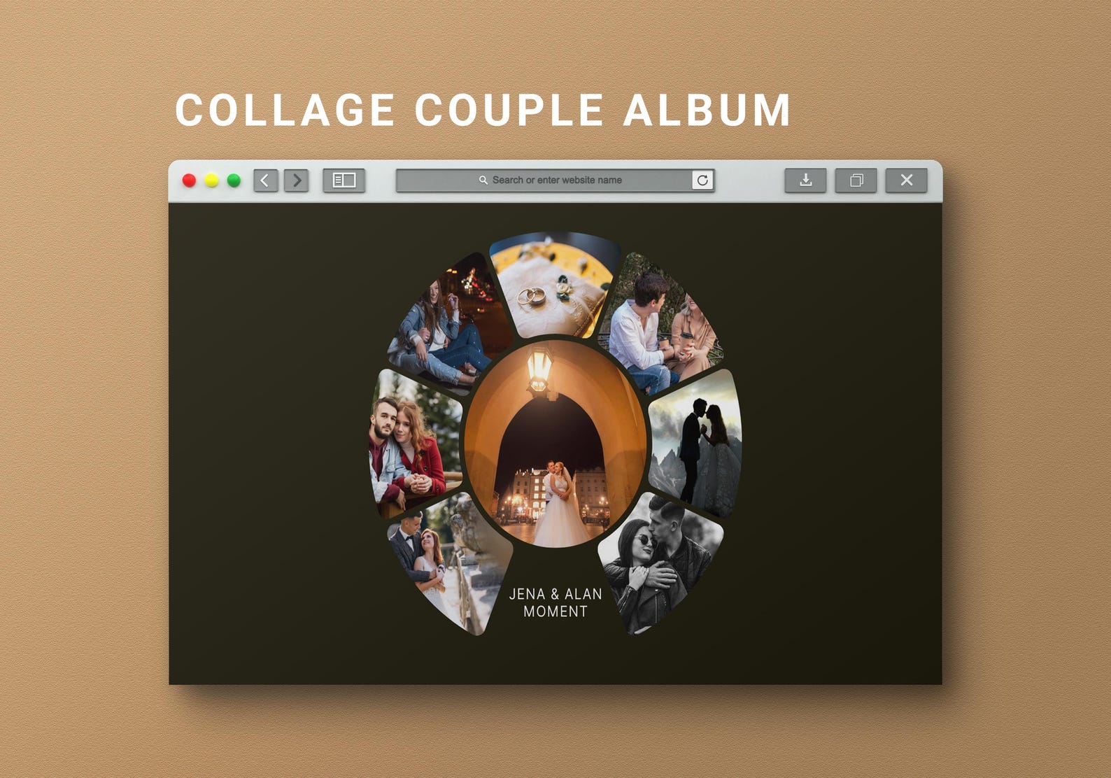 Anniversary Slideshow Template: Photo Collage Album (canva Editable) - Etsy
