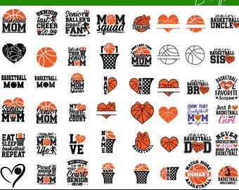 Custom Basketball Team SVG, Game Day, Cricut, Sublimation (Digital Template)