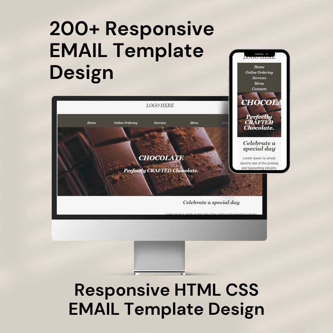 200+ HTML Email Template Bundle , for All Types of Business - Etsy