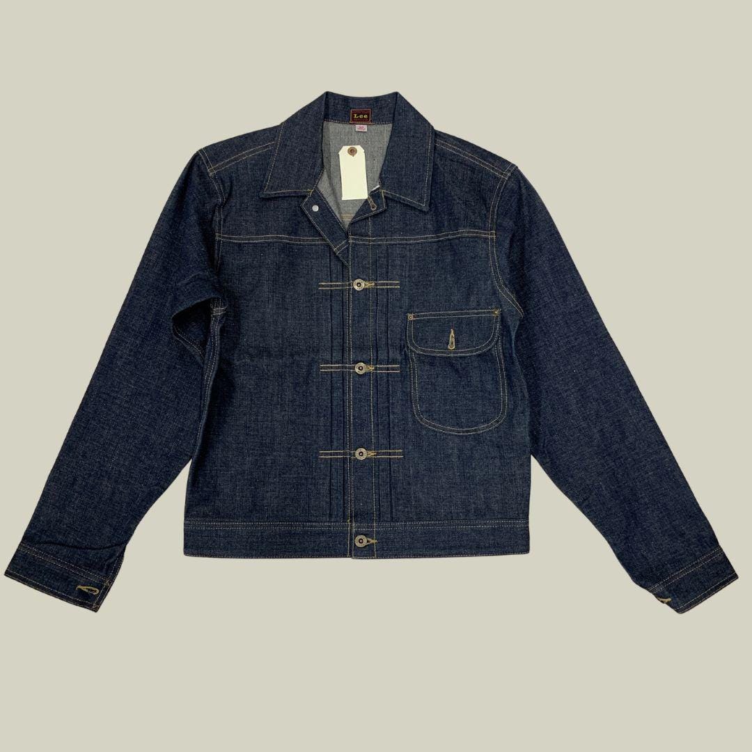 Lee 1st Cowboy Denim Jacket – 1930s/wwii Repro – One Pocket