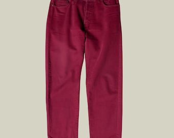 Lee Riders “Chicago” – Vintage 90’s Red Denim Pants