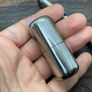 Vault 1 inch Titanium Tall Polished