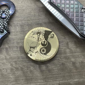 The Everyday Coin Brass Star Wars