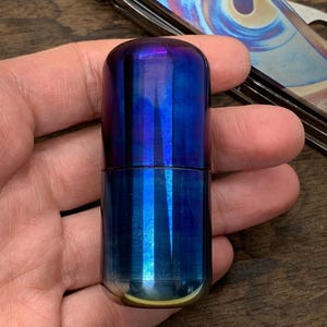 Vault 1 inch Titanium Tall Flamed