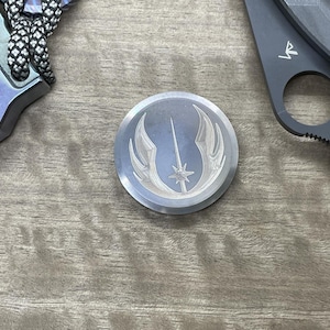 The Everyday Coin Titanium Jedi Dark
