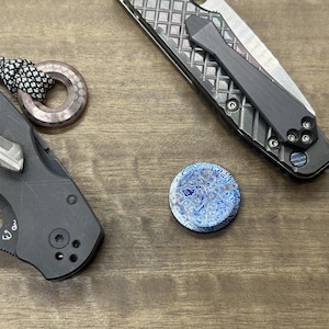 The Everyday Coin Titanium Alien Flamed