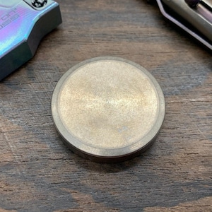 The Everyday Coin Titanium Stone Washed