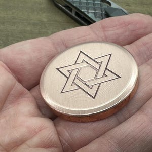 The Everyday Coin Copper Stars of David
