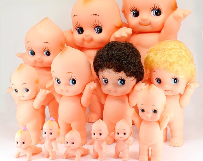 Kewpie BB Doll Plastic Kewpie Doll 528 Cm High Made in Etsy