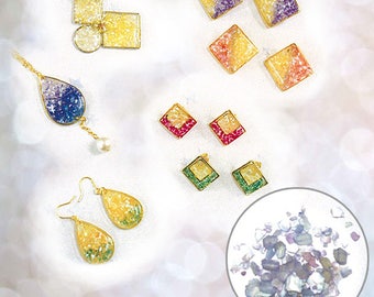 レジンアクセサリー　No.151 隠れ工房GreenOcean レジン 封入 封入素材 封入パーツ