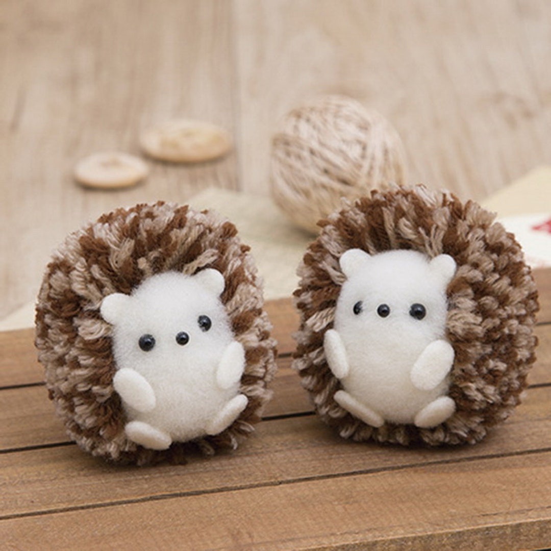 DIY 小さなハリネズミ ポンポンキット - 日本製ハマナカ キット
