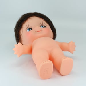 Kewpie BB Puppe Kunststoff Kewpie Puppe 528 cm hoch hergestellt in Japan Bild 5