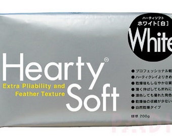 Padico White Hearty Soft 180g Modeling Clay from Japan  - Figurines / Doll / Flower / Miniature Food 301270