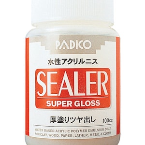 Padico Sealer Super Gloss for Clay wood paper leather image 1
