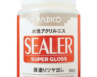 Padico scellant Super brillant pour l'argile, bois, papier, cuir, métal et tissu 100 ml du Japon 303216